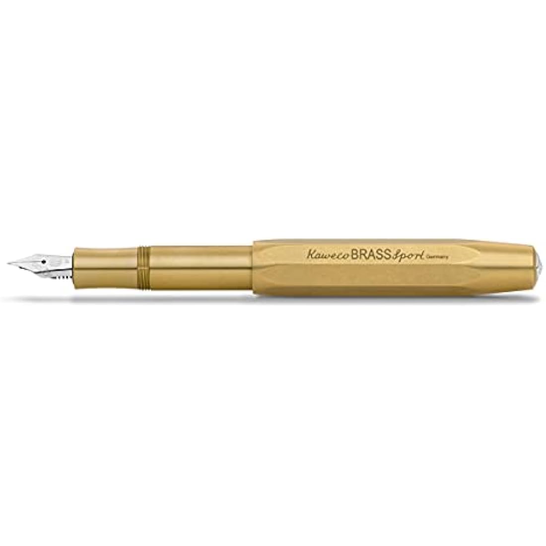 Kaweco Brass Sport Fountain Pen | Broad Nib Writing Instrument