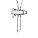 StonyLab 3000ml Conical Separatory Funnel | Borosilicate Glass & PTFE