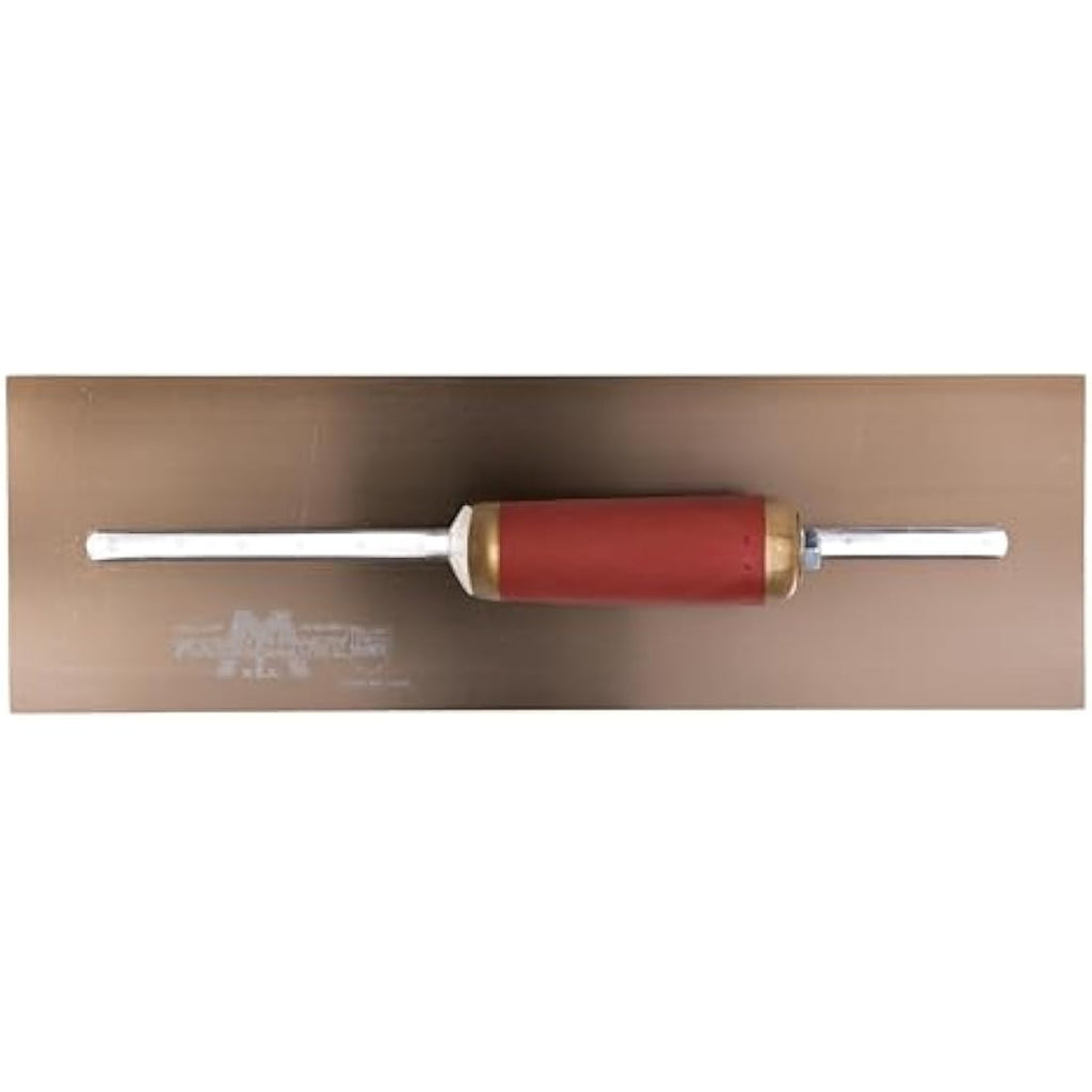 Marshalltown 14x5 Gold Stainless Steel Plastering Trowel | DuraSoft