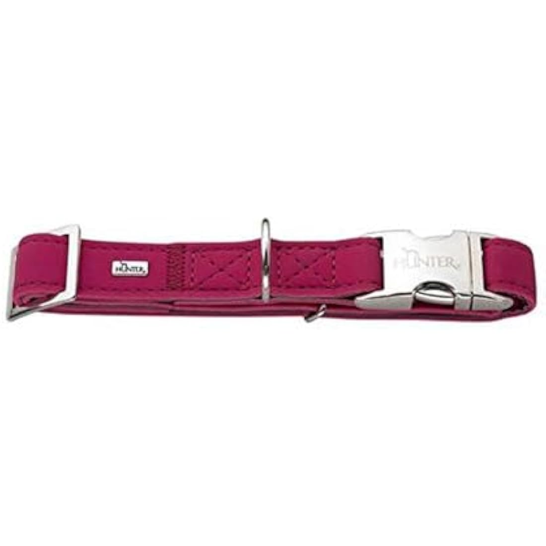 Hunter Softie Alu-Strong Dog Collar – Pink Nubuck Style – 40-55 cm
