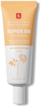 Erborian Super BB Cream with Ginseng | Full Coverage for Acne Prone Skin
