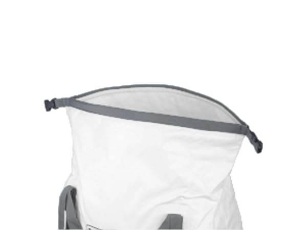 Lomo 30L Waterproof Rolltop Dry Bag – White Duffel Holdall Bag