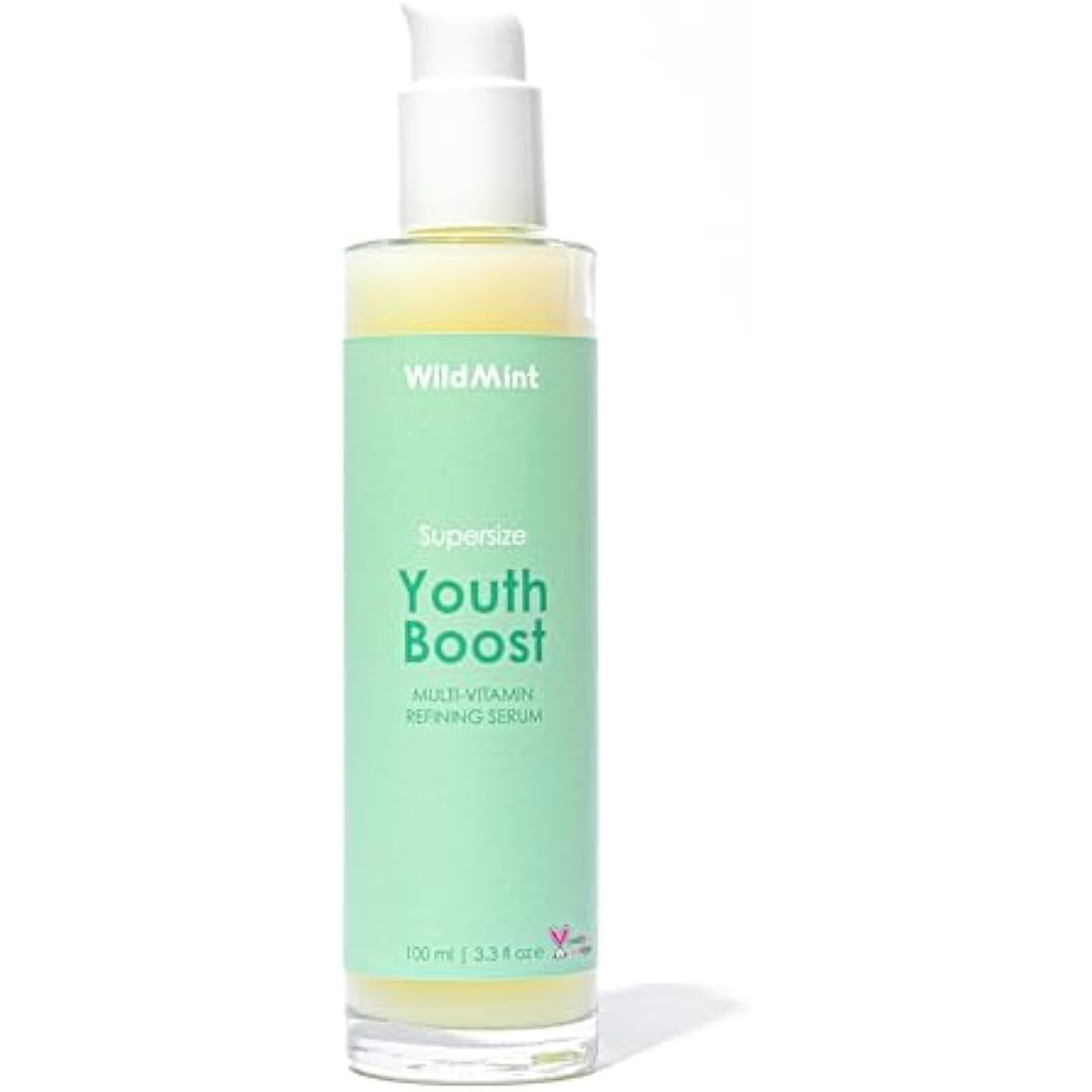 WildMint Youth Boost Face Serum | Hyaluronic Acid & Vitamin C | 100ml