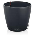 Lechuza CLASSICO Color 60 Self-Watering Planter | Large Slate Poly-Resin