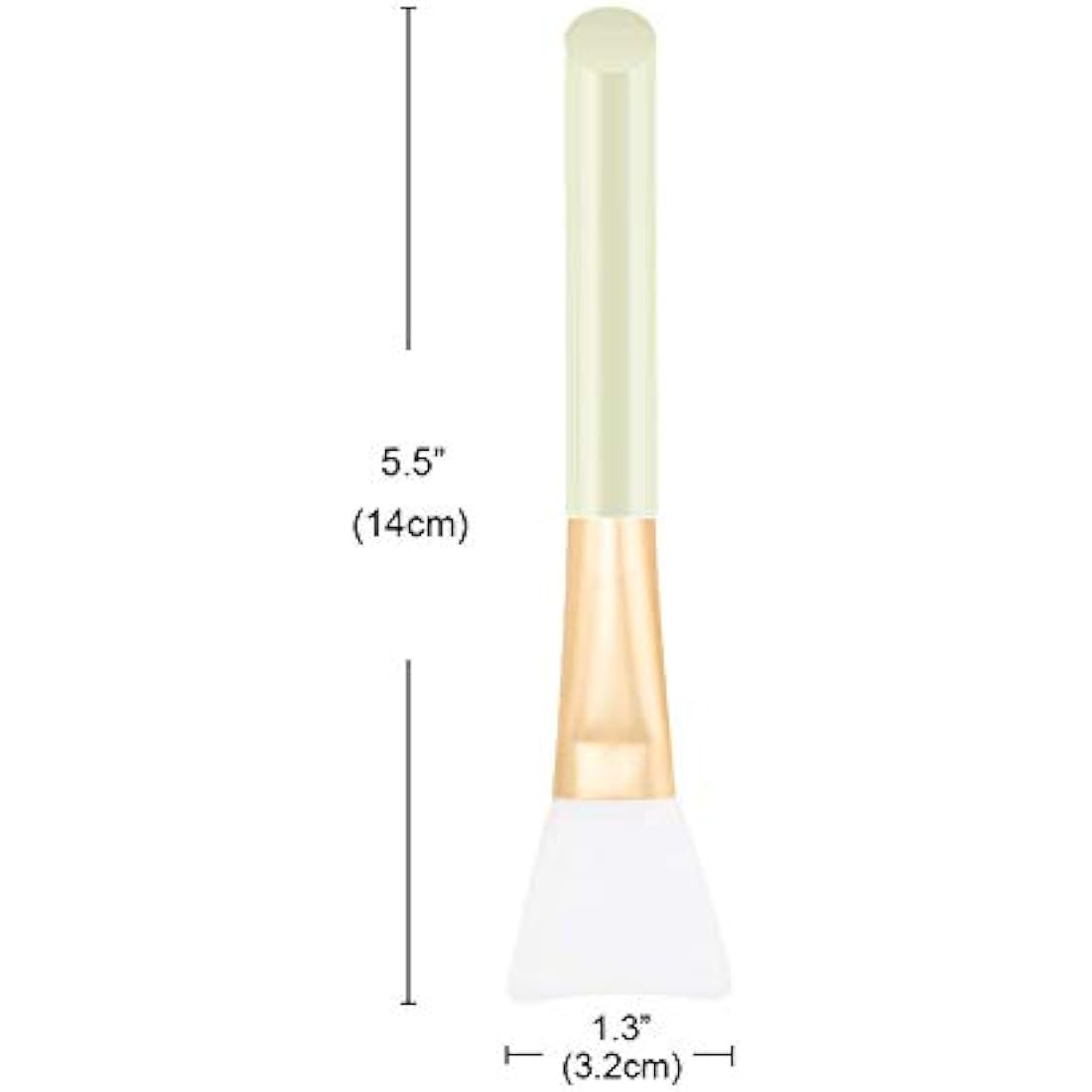 Jolof Store 3-Pack Silicone Face Mask Brushes | Soft Skincare Applicators