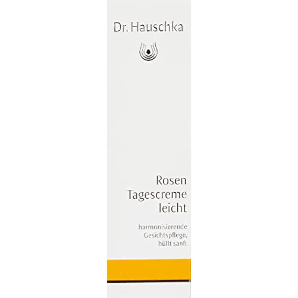 Dr. Hauschka Rose Day Cream Light – Organic Face Moisturizer, 30 ml