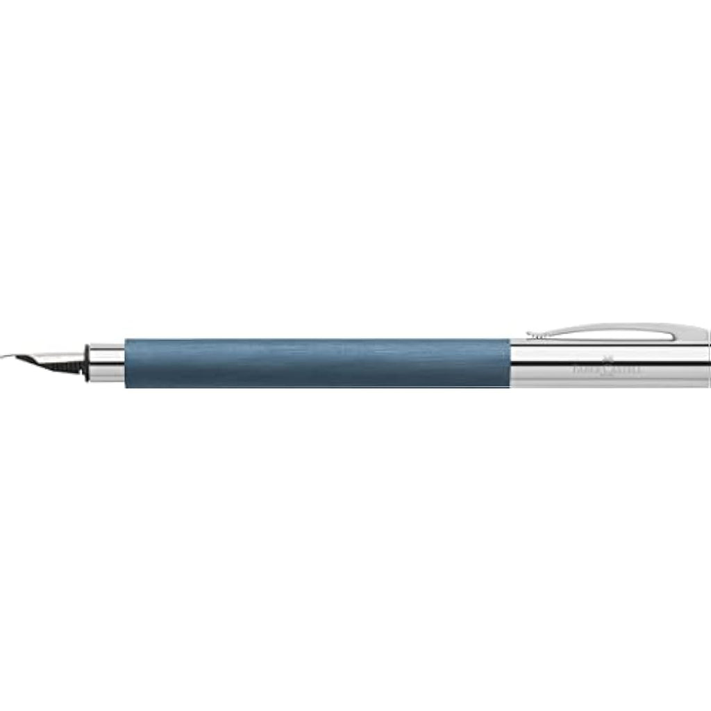 Faber-Castell Ambition Fountain Pen – Blue Precious Resin, Nib B