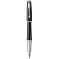 Parker Urban Fountain Pen – Premium Ebony Metal Chiselled Fine Nib