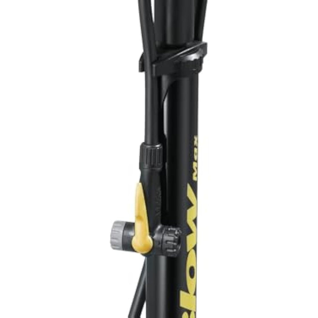 Topeak Joe Blow Max II Floor Pump – 120psi Steel Bike Tire Inflator