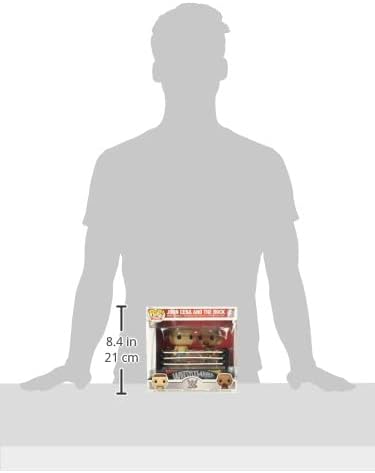 Funko POP! Moment: WWE John Cena vs The Rock Vinyl Figure Set