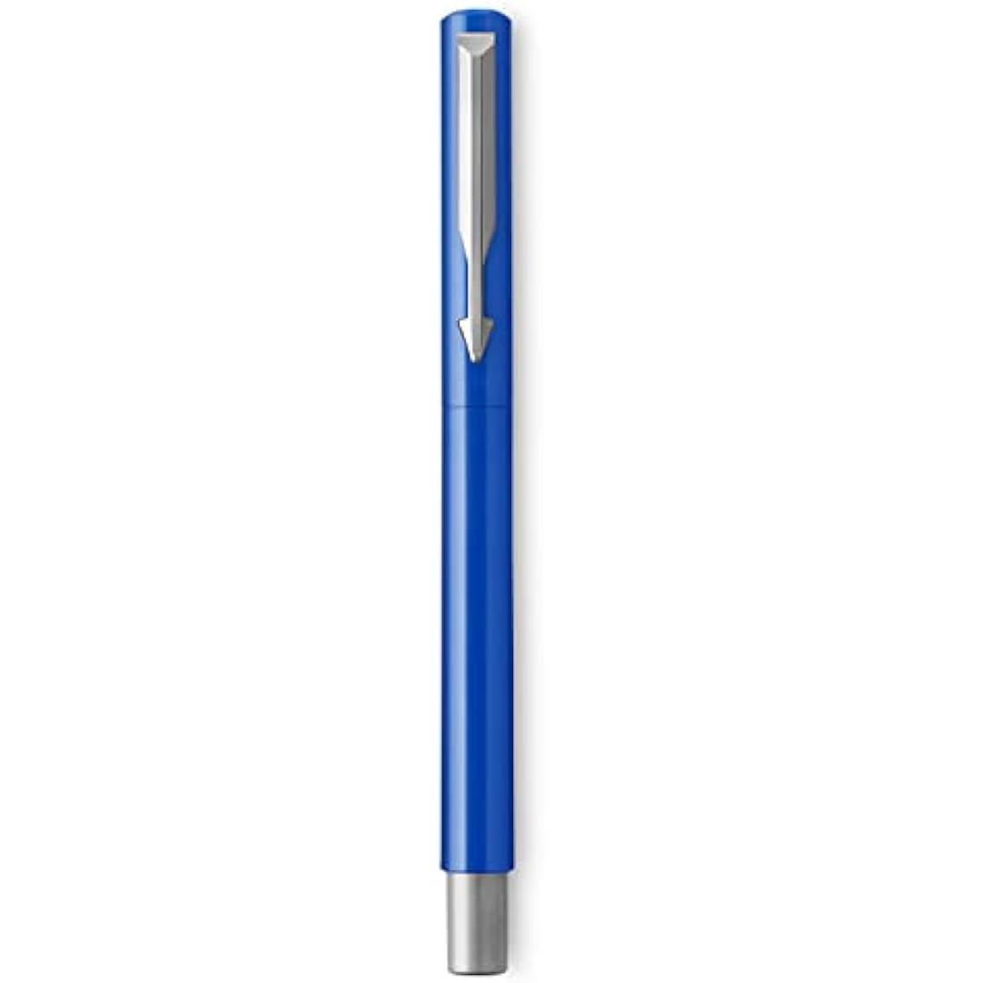 Parker Vector Fountain Pen - Blue with Chrome Trim and Medium Nib