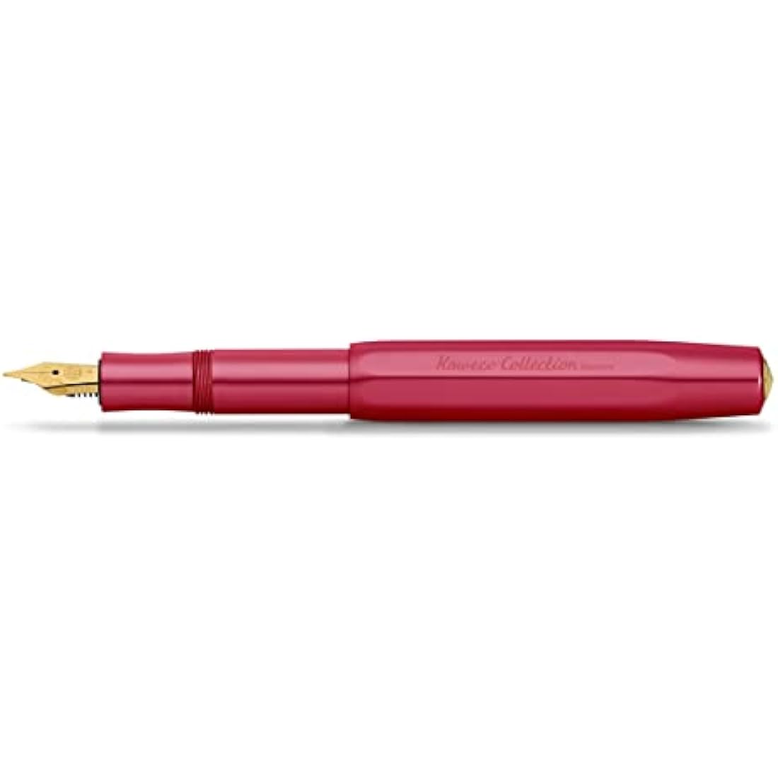 Kaweco Sport Fountain Pen - Ruby Red Aluminium - Extra Broad BB Nib