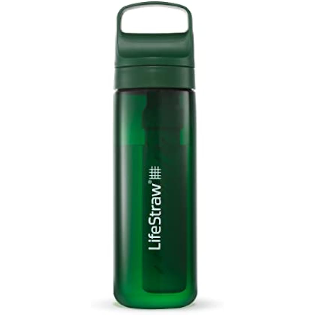 LifeStraw Go Series Water Filter Bottle - 22oz BPA-Free Terrace Green
