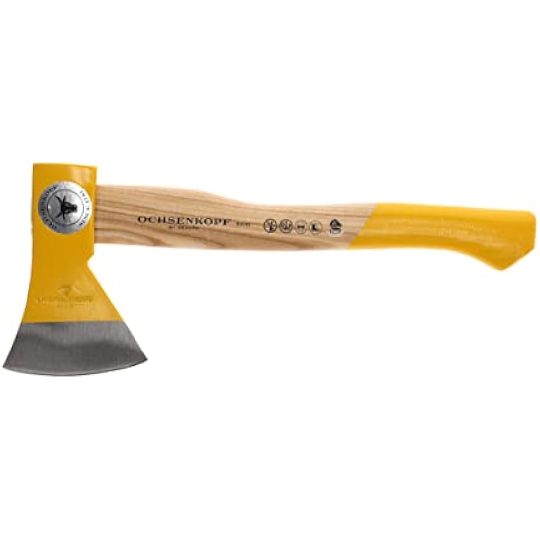 Ochsenkopf Forestry Hatchet – 800g Hand Axe with Ash Wood Handle