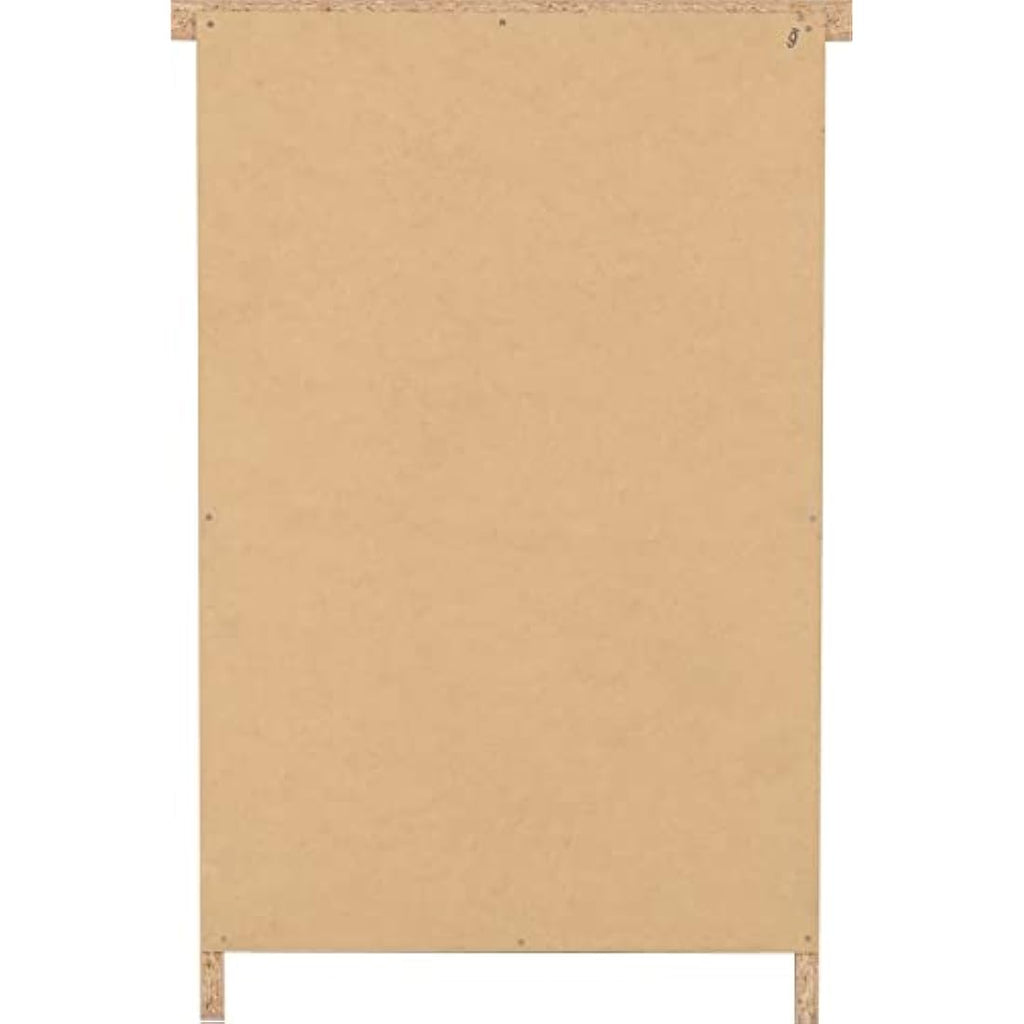 Seconique Nevada 3 Drawer Bedside Table – Grey Gloss & Light Oak
