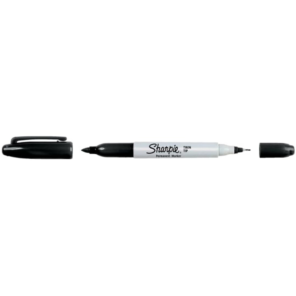 Sharpie Twin Tip Permanent Markers | Fine & Ultra-Fine Points | 8 Pack
