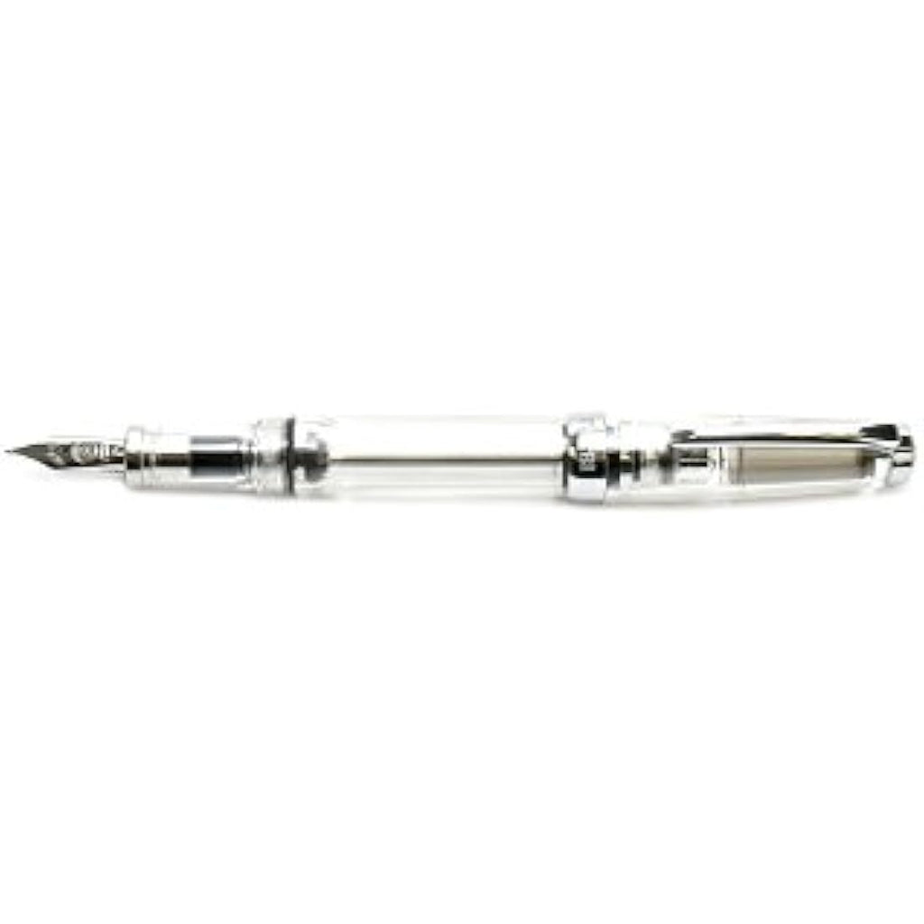 TWSBI Vac Mini Clear Fountain Pen – Medium Nib Vacuum Filler Acrylic