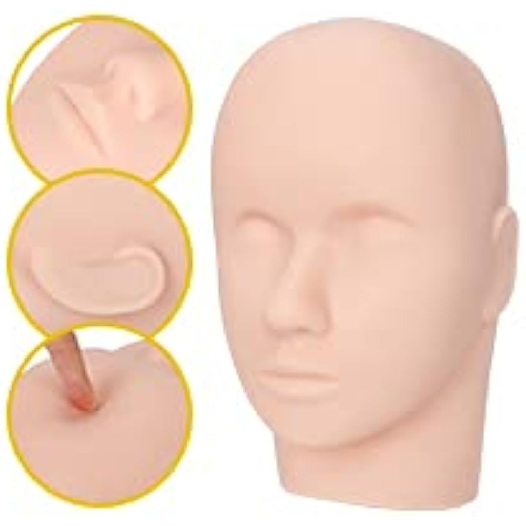 LASHVIEW Eyelash Extension Kit | Beginner Training Set with Mannequin Head
