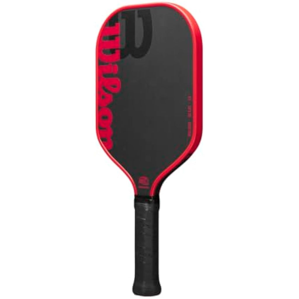 Wilson Blaze 13 Pickleball Paddle – Carbon Fiber Power Bat, Black/Red