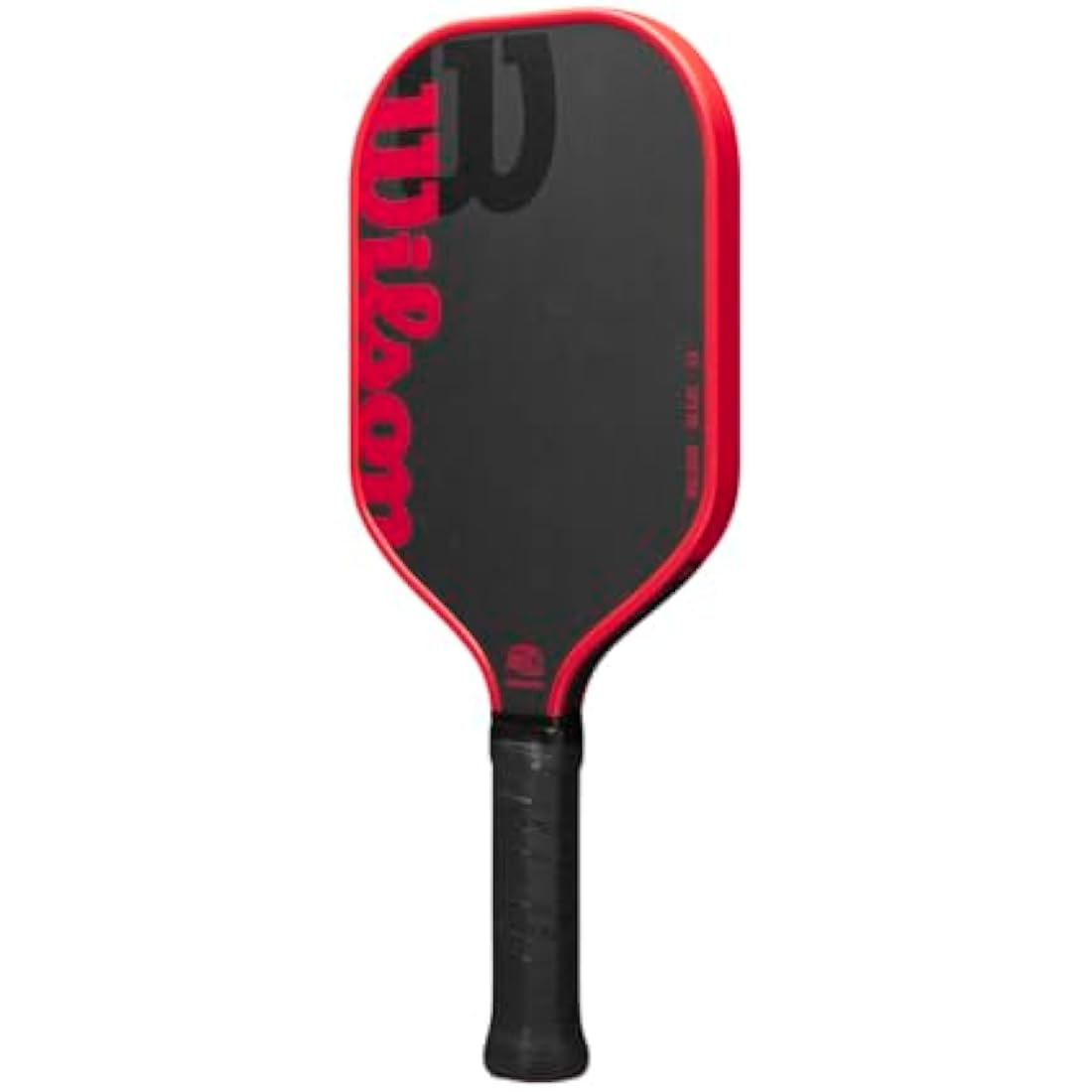 Wilson Blaze 13 Pickleball Paddle – Carbon Fiber Power Bat, Black/Red