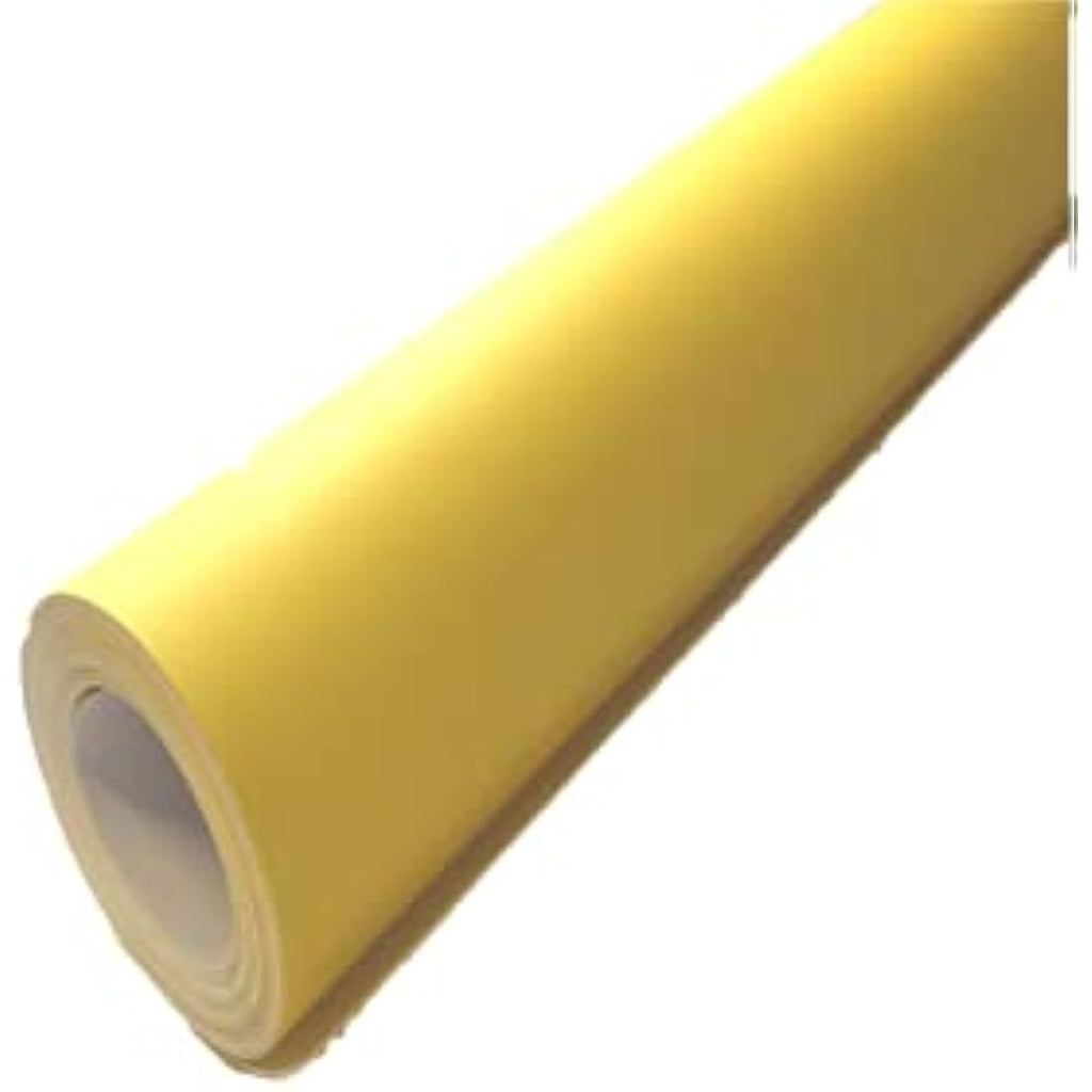 House of Card & Paper Poster Roll – Canary Yellow Craft Paper, 76cm x 10m
