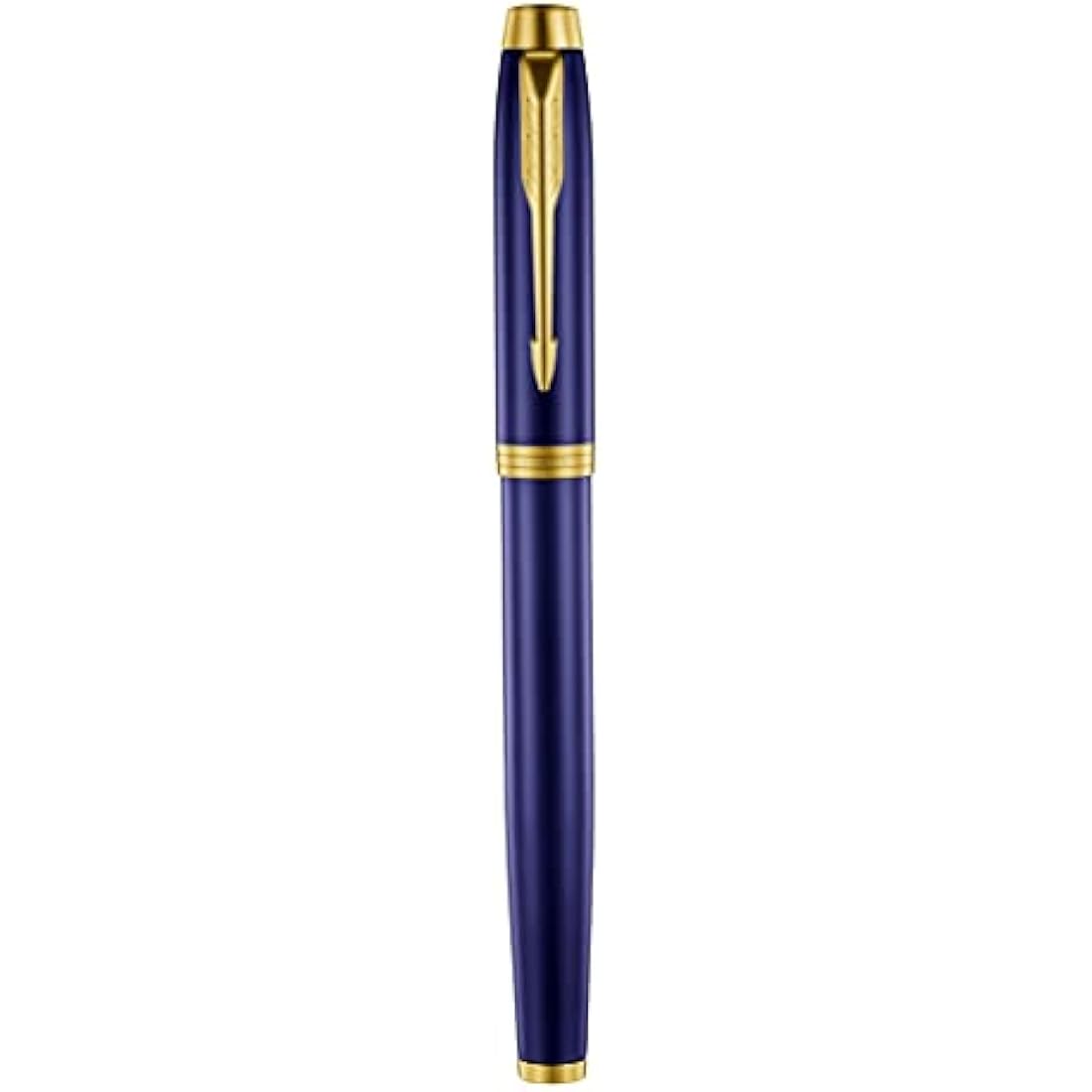 Parker IM Premium Fountain Pen – Lustrous Blue Lacquer with Gold Trim