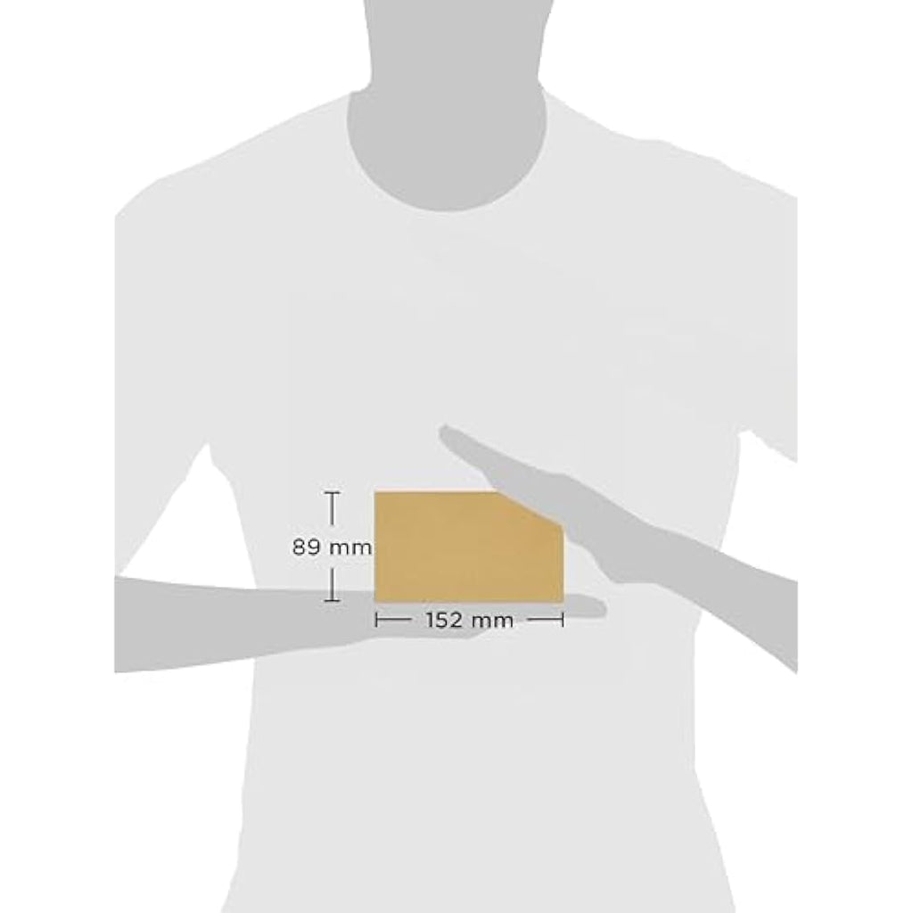 Blake Manilla Gummed Wallet Envelopes 89x152mm 70gsm - Pack of 1000