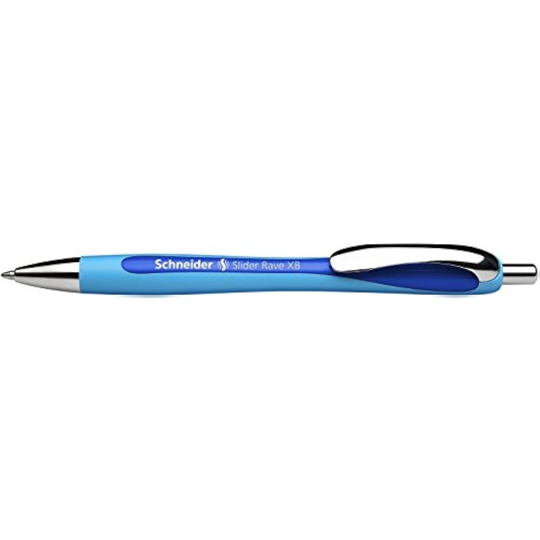 Schneider Slider Rave XB Ballpoint Pen - Blue Viscoglide Ink (10 Pack)