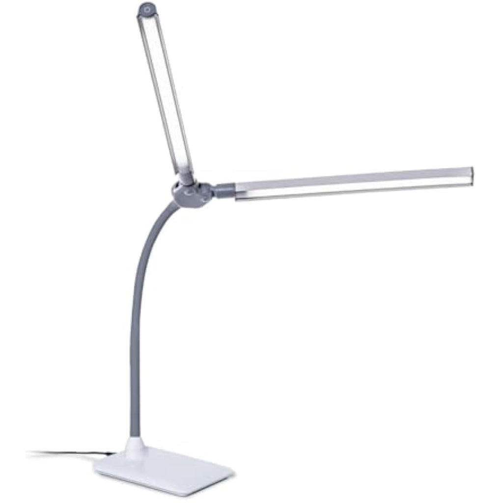 Jolof Store DuoPro Dual Head LED Desk Lamp – 95+ CRI Anti-Glare Task Light