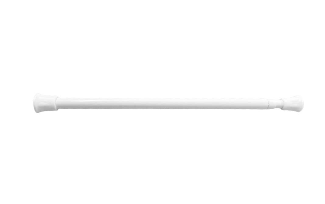 WHITE SPRING LOADED TENSION ROD 140-250cm 55-89" Nets At Home - image 2
