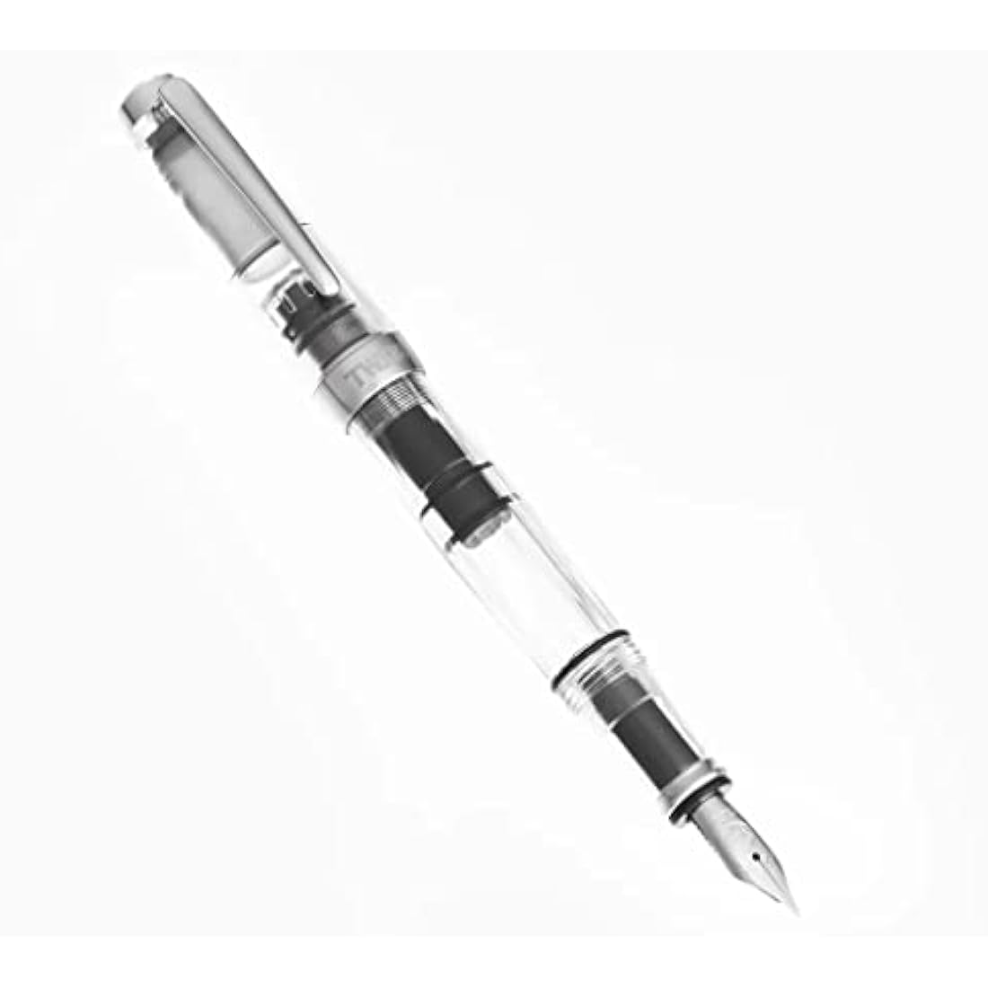 TWSBI Diamond Mini Clear Fountain Pen - Transparent Resin - Medium Nib