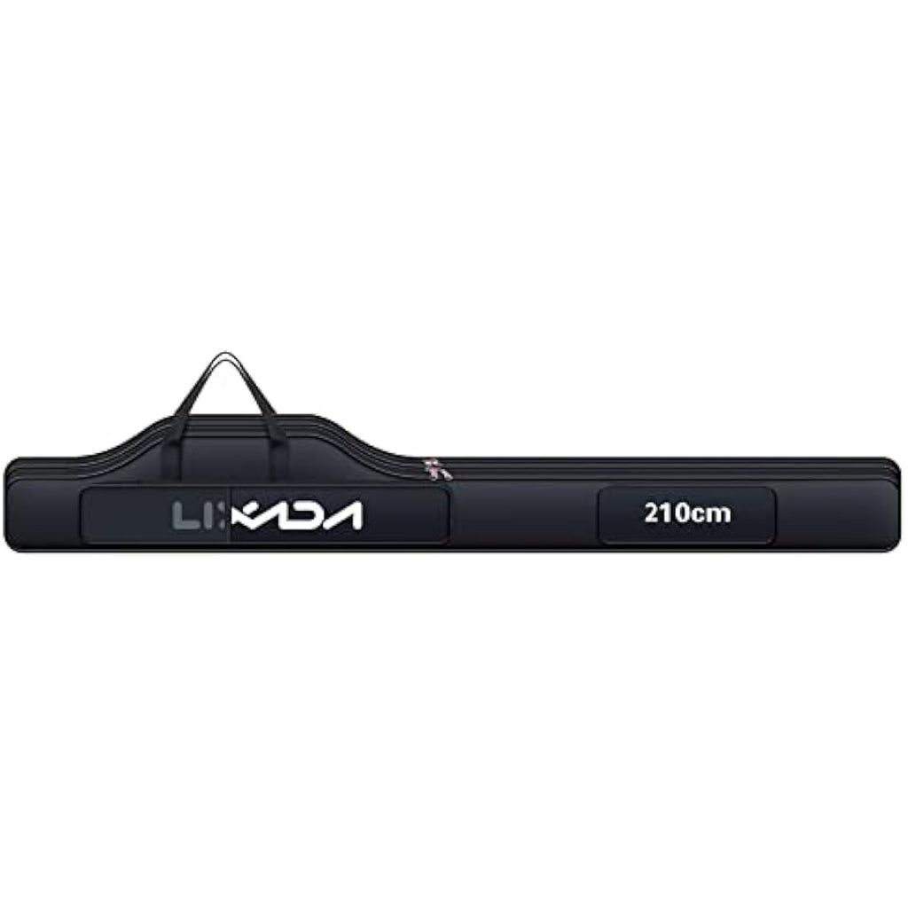 Lixada Folding Fishing Rod Bag – Durable 420D Oxford Tackle Carrier