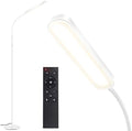 OUTON LED Floor Lamp – 15W Dimmable Modern Standing Lamp with Remote, White