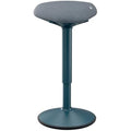 Leitz Ergo Active Standing Stool | Height Adjustable Wobble Seat - Grey
