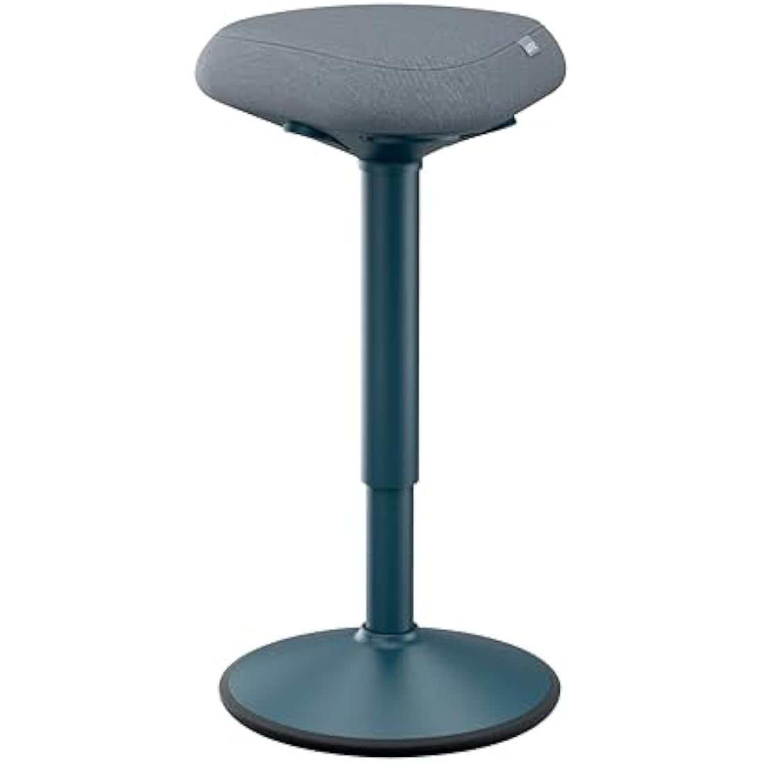 Leitz Ergo Active Standing Stool | Height Adjustable Wobble Seat - Grey