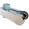Aqualisa Pinch Grip Sliding Shower Handset Holder - 25mm Chrome