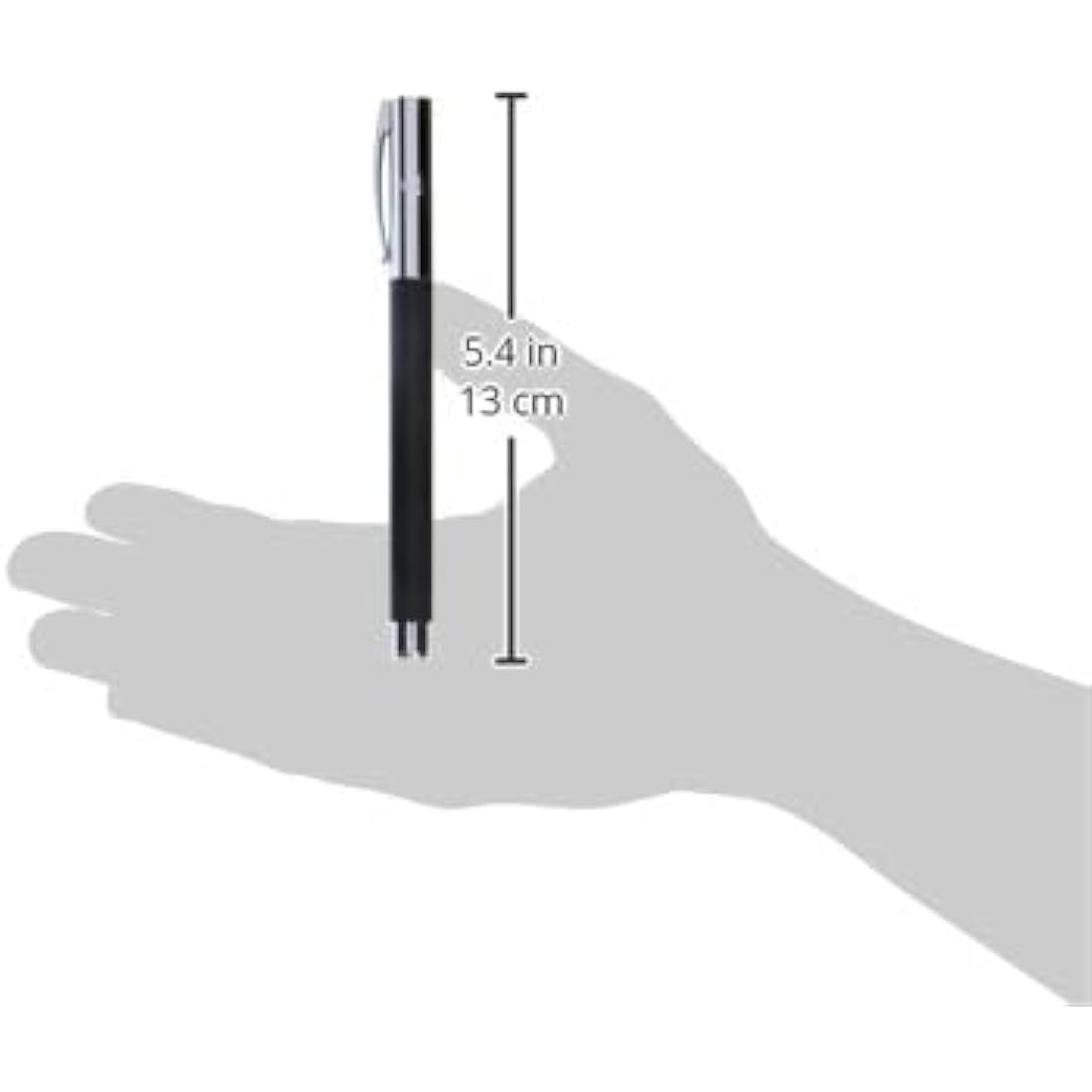 Faber-Castell Ambition Rollerball Pen – Black Brushed Resin Finish