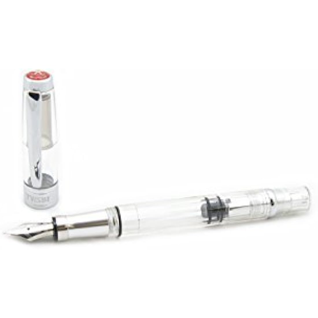 TWSBI Diamond 580AL Fountain Pen – Fine Nib Aluminum Piston Filler