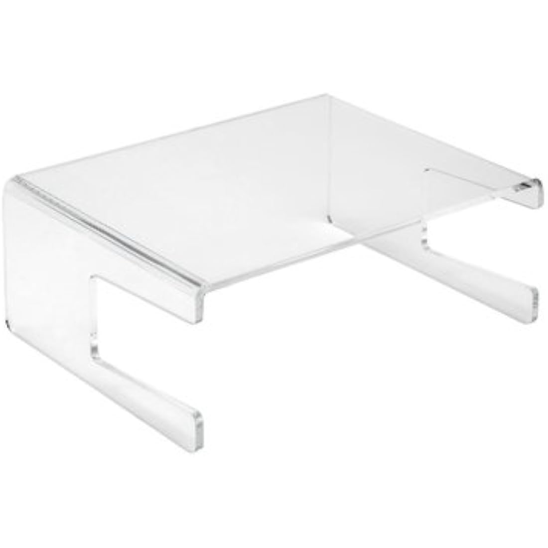 5 Star Office Acrylic Monitor Stand – Clear Ergonomic Riser (300x230mm)