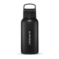 LifeStraw Go Series Insulated Stainless Steel Water Filter Bottle, 1L