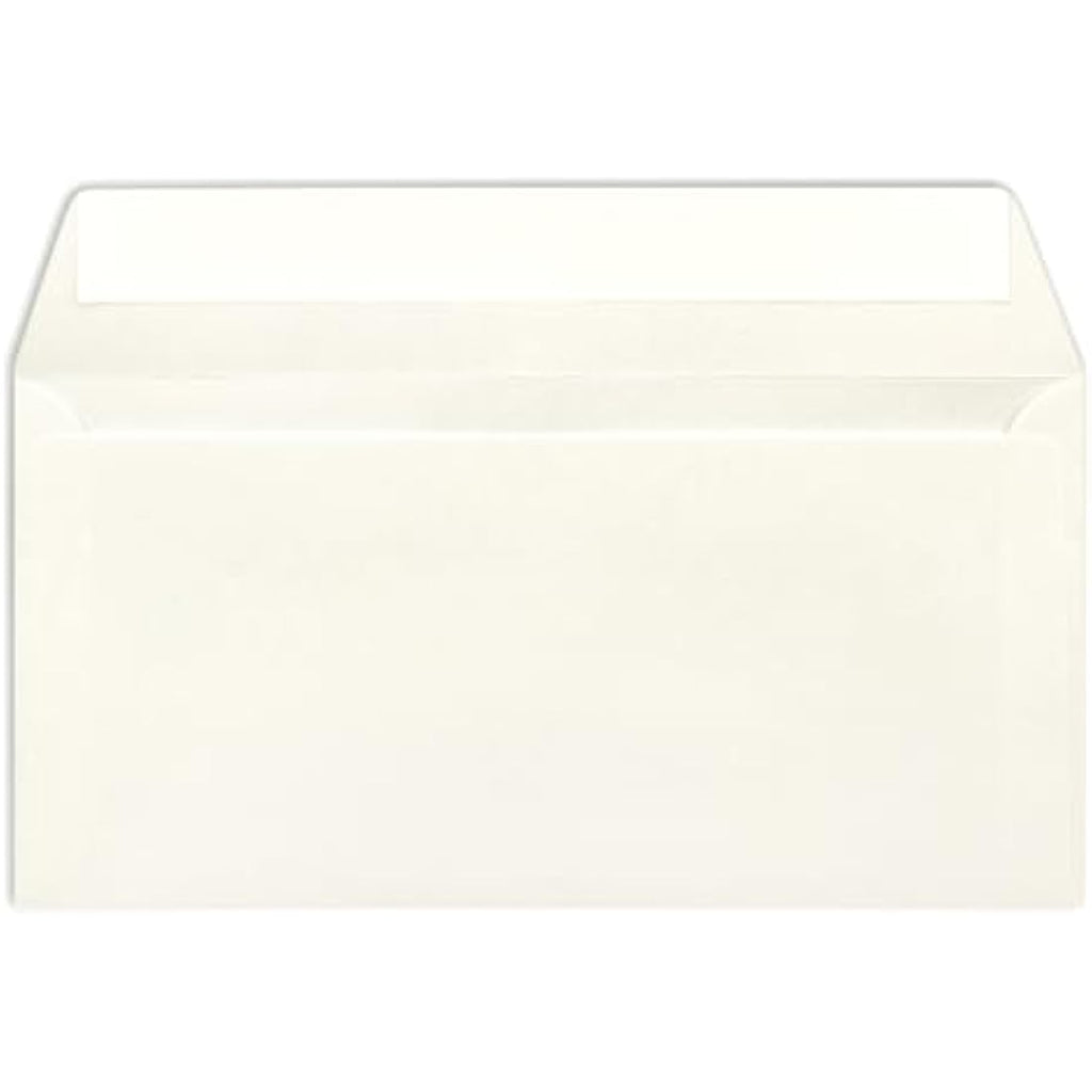 Neuser FarbenFroh Envelopes DIN Long Natural White Self-Adhesive 150 Pack
