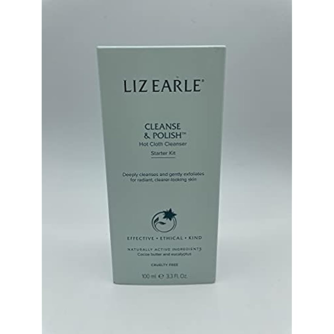 Liz Earle Cleanse & Polish Starter Kit - 100ml Cleanser & 2 Muslin Cloths