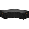 SanGlory V-Shape Garden Furniture Cover | Waterproof 420D Oxford Fabric