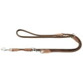 HUNTER Round and Soft Nubuck Leather Adjustable Dog Lead – 2m