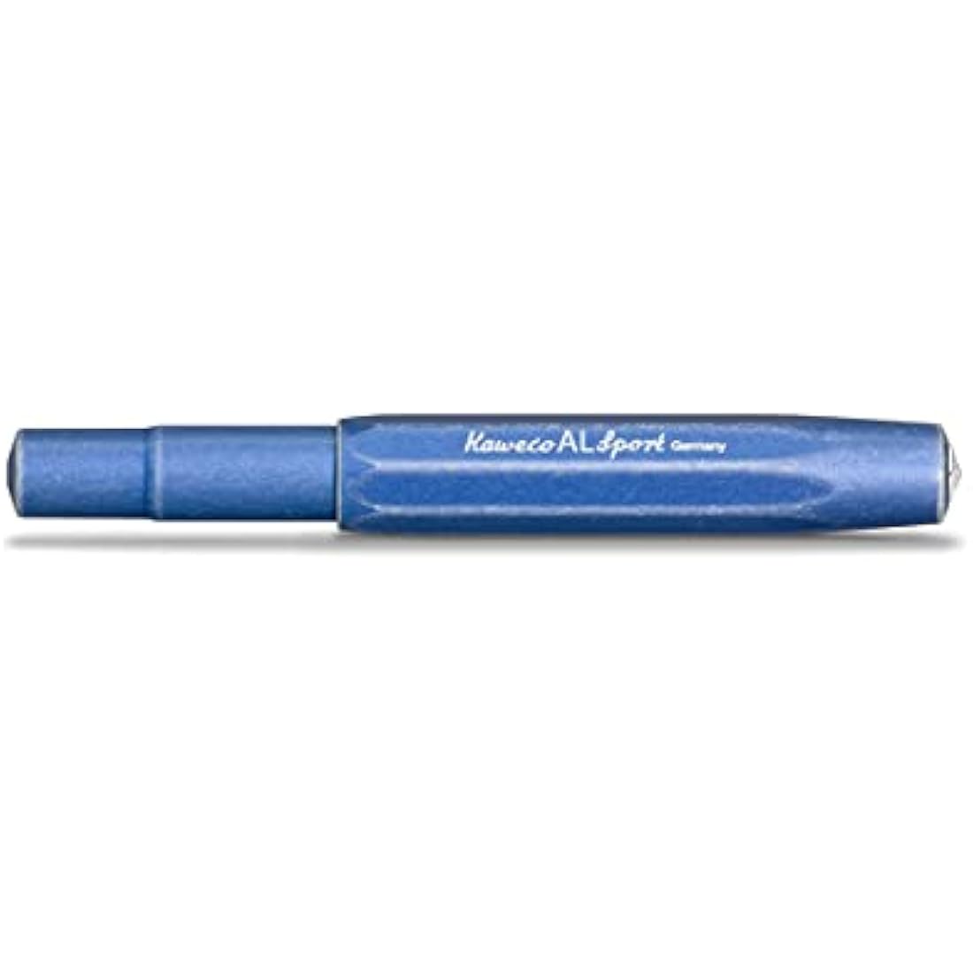 Kaweco AL Sport Fountain Pen – Stonewashed Blue Aluminium – Fine Nib