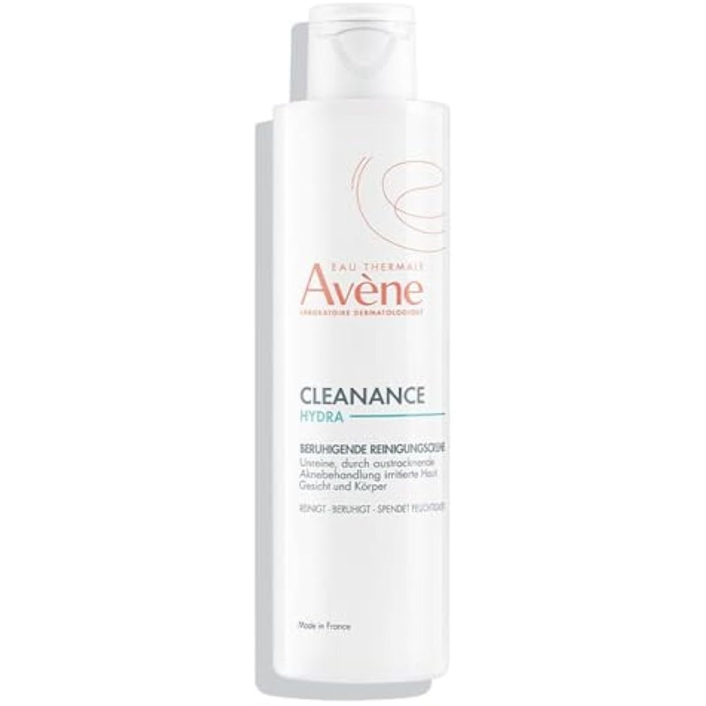 Avene Cleanance Hydra Soothing Cleansing Cream - 200ml Hydrating Wash