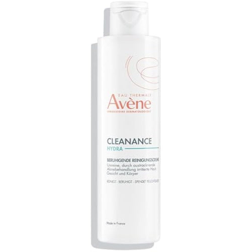 Avene Cleanance Hydra Soothing Cleansing Cream - 200ml Hydrating Wash