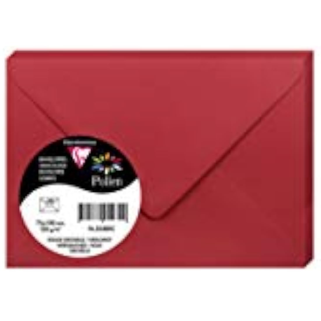Clairefontaine Pollen Envelopes – Intensive Red 120gsm (Pack of 20)