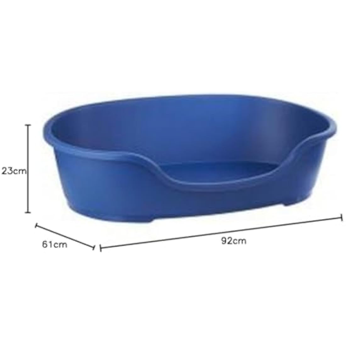 Karlie Domus Hondenmand - Grijs - Premium Kwaliteit Pet Bed - 80 cm