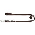 HUNTER Training Leash | Soft Genuine Cow Leather - Dark Brown, 200cm